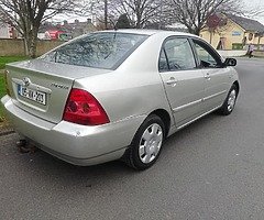 Toyota Corolla NCT + tax